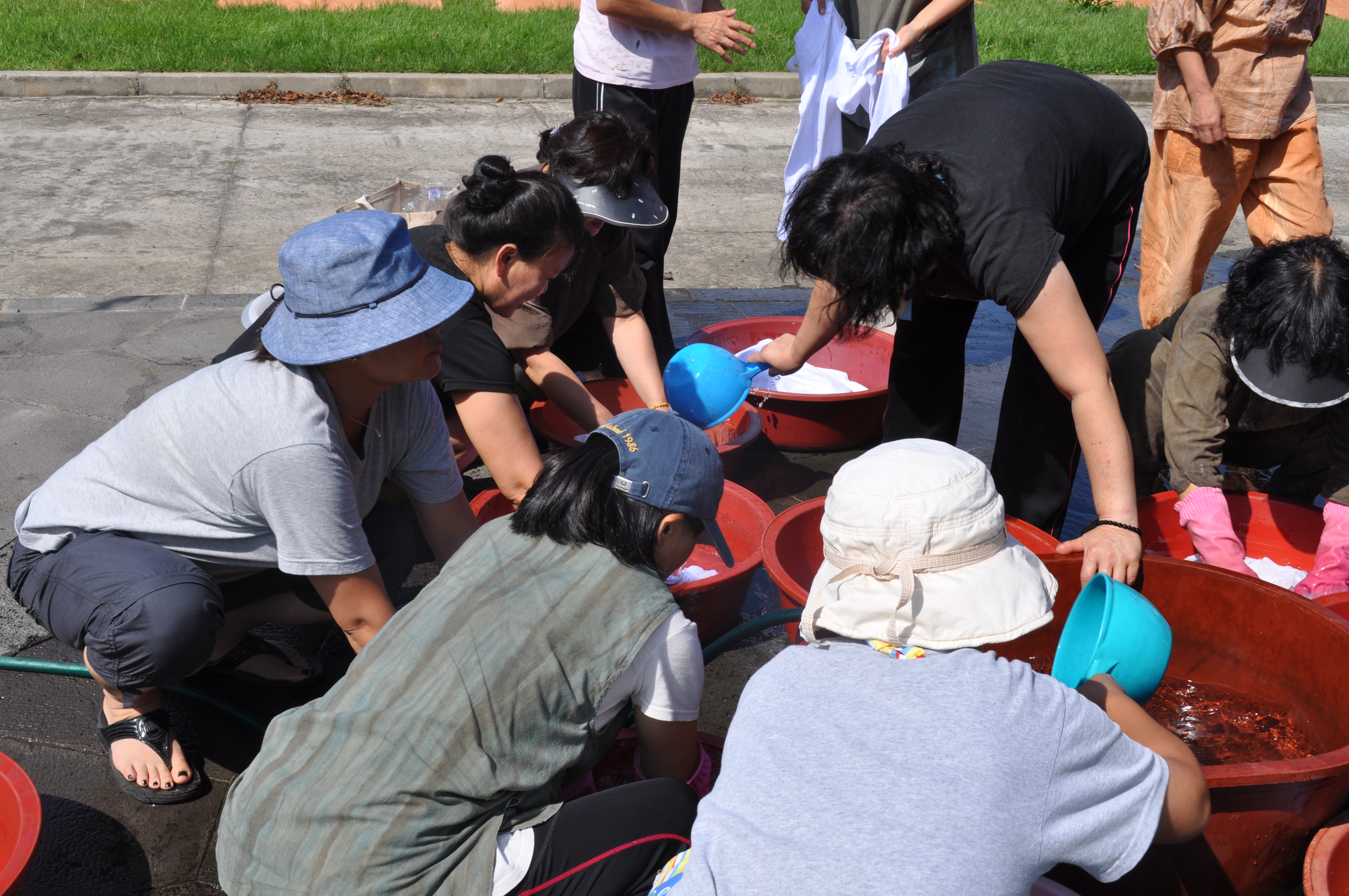 천연염색 기술교육(4회차, 황토염색)